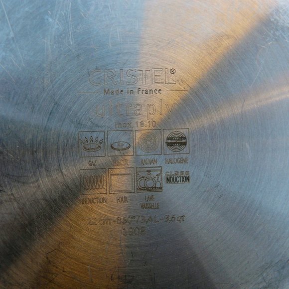 Cristel Casteline saucier, 2.5L, made in France - Picture 3 of 7